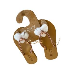 Roxy Girls' Costas II Sandals – Brown‎ Overflow – Size 11 (Youth) – NWT